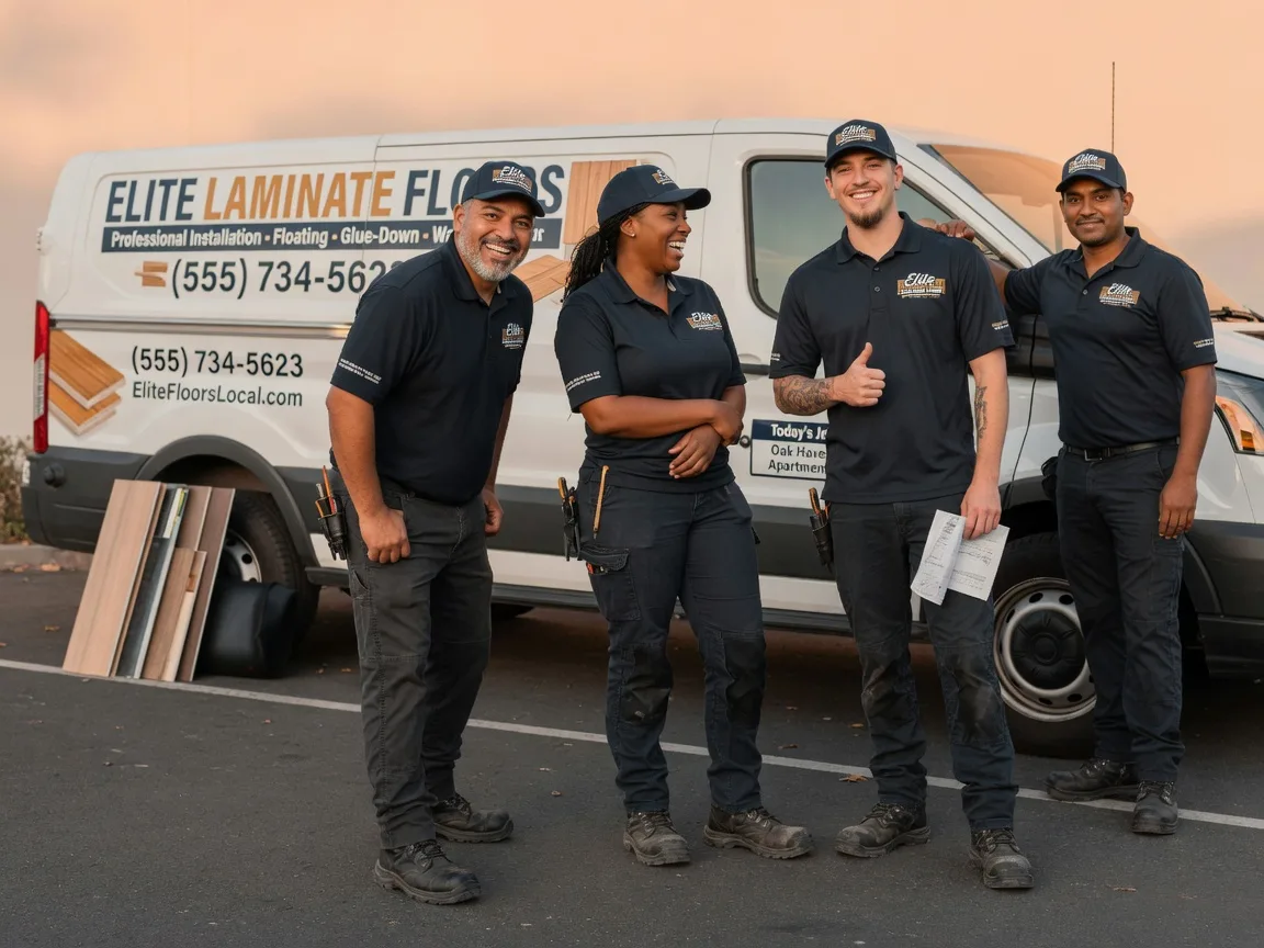 Laminate flooring installation company in Pleasant Lake, MI